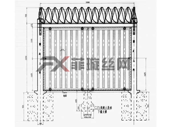 四川鐵路柵欄門(mén)廠家